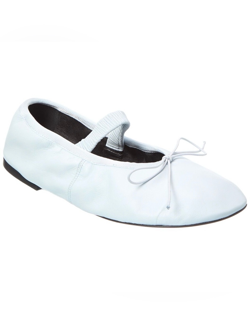 Proenza Schuler Glove Nappa Powder Blue Lamb Mary Jane Balle Flats Size 41